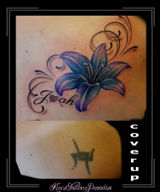 coverup-bloemen-lelie-schouder