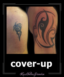 coverup tribal bovenarm