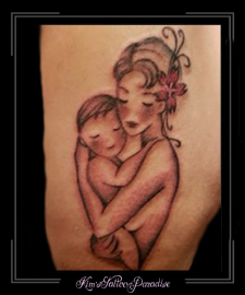 ouder kind tattoo