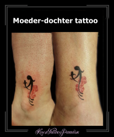 moeder dochter tattoo