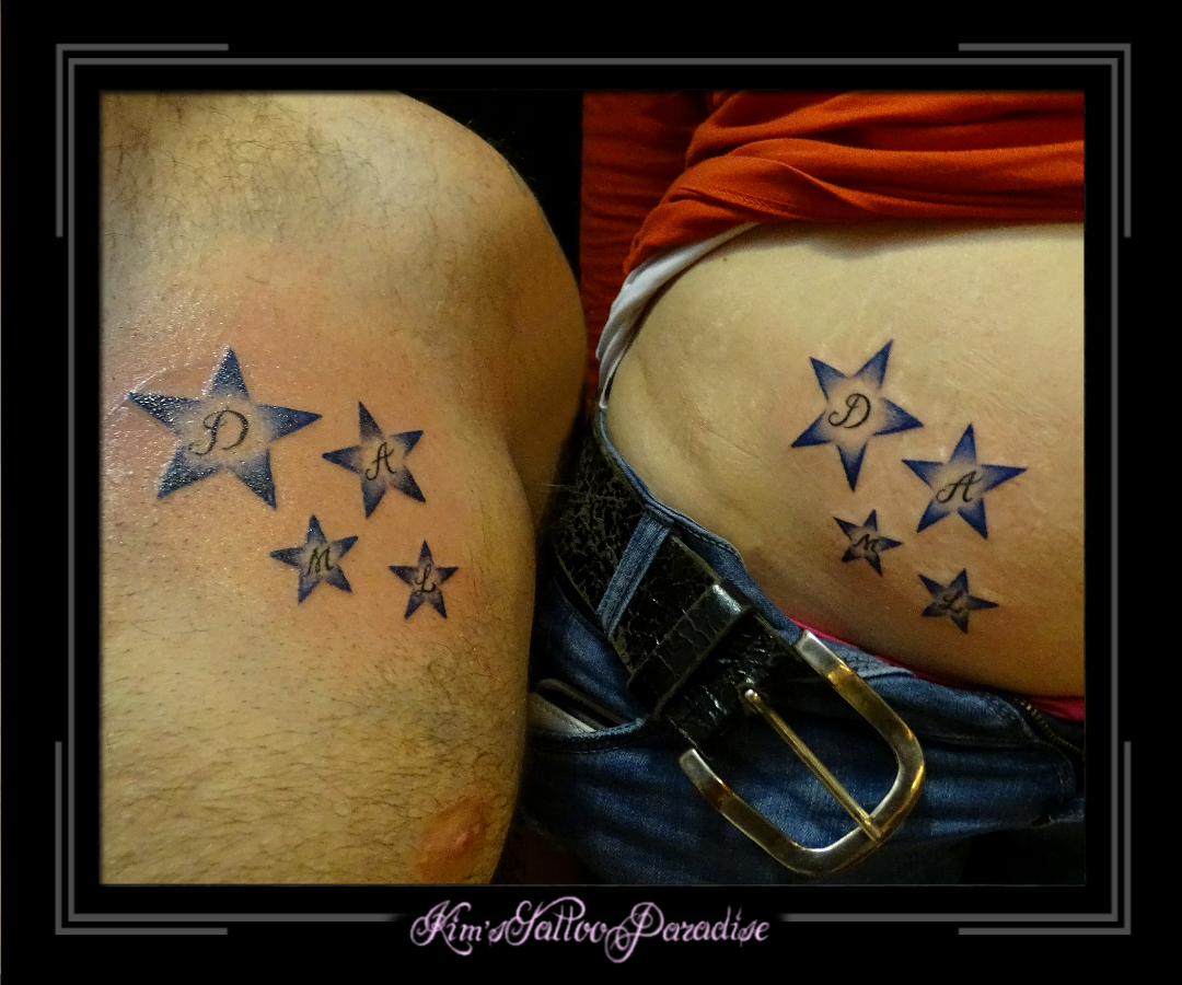 sterren | Kim's Tattoo Paradise
