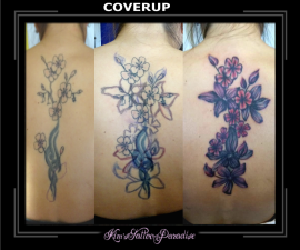 coverup rug naar bloemen op tak