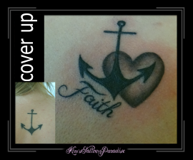 cover up anker met hart en faith