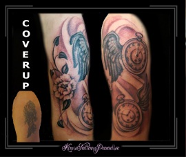 coverup bloemen klokken