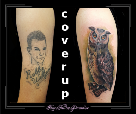 coverup uil bovenarm