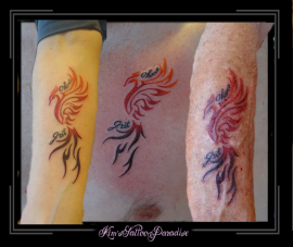 family tattoo phoenix