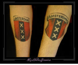 wapenschild amsterdam familie tattoo